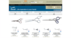 Desktop Screenshot of jaguarscissors.eu